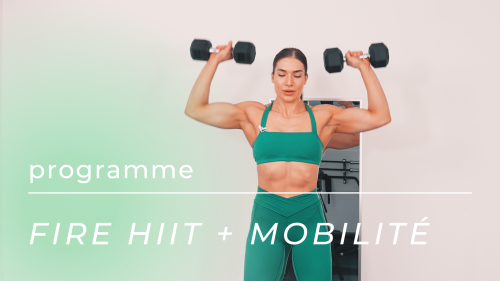 Programme Hybride 50/50 HIIT-Mobilité, Équipement minimal, 3 jours (30 minutes)