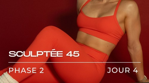 Programme HOT MOM Sculptée en 45, Phase 2 (Semaine 5-8), Jour 4 Pull Bas du corps
