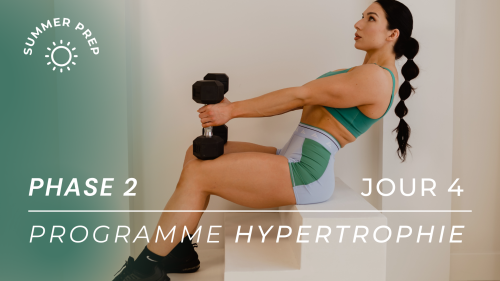 Programme Gain de masse SUMMER PREP - Phase 2, Jour 4 : Abdominaux