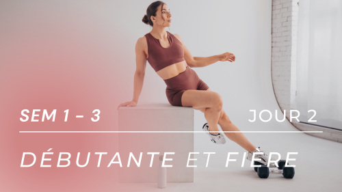 Initiation à la musculation - Semaine 1 à 3, Jour 2
