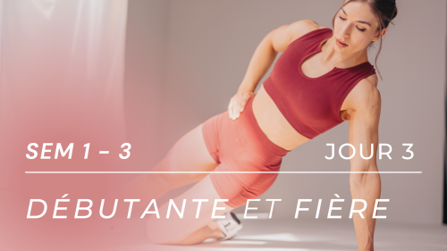 Initiation à la musculation - Semaine 1 à 3, Jour 3