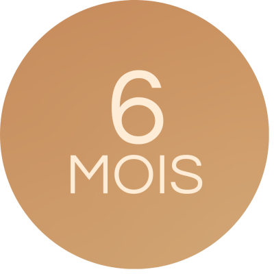 50$ + taxes facturé tous les mois durant 6 mois