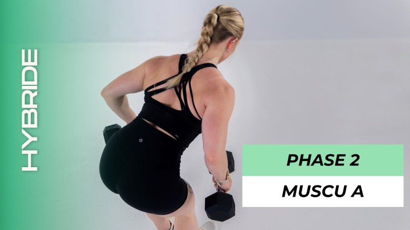 Programme Hybride RUN & LIFT, Phase 2 (Semaine 5-8), Jour 1 : Muscu Haut du corps