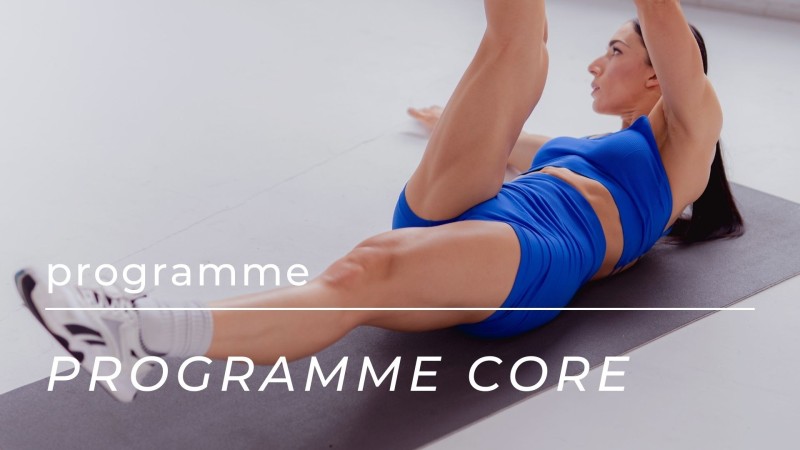 Programme Core - Focus Abdominaux, Full-Body, Dumbbells seulement, 5 jours (20 minutes)