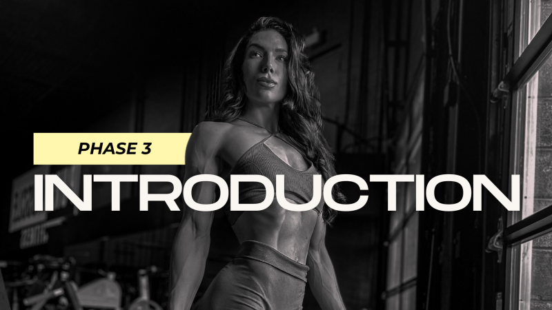 Programme Fat Loss Phase 3 : Survol des entraînements